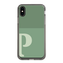 Slim Protection Case［ Original - initial two tone - P green ］