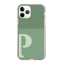 Slim Protection Case［ Original - initial two tone - P green ］