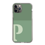 Slim Protection Case［ Original - initial two tone - P green ］