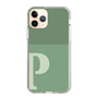 Slim Protection Case［ Original - initial two tone - P green ］