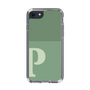 Slim Protection Case［ Original - initial two tone - P green ］