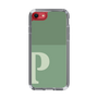 Slim Protection Case［ Original - initial two tone - P green ］