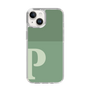 Slim Protection Case［ Original - initial two tone - P green ］
