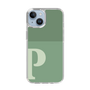 Slim Protection Case［ Original - initial two tone - P green ］