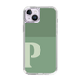 Slim Protection Case［ Original - initial two tone - P green ］