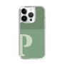 Slim Protection Case［ Original - initial two tone - P green ］