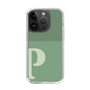Slim Protection Case［ Original - initial two tone - P green ］