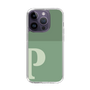 Slim Protection Case［ Original - initial two tone - P green ］