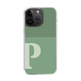 Slim Protection Case［ Original - initial two tone - P green ］