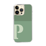 Slim Protection Case［ Original - initial two tone - P green ］