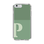 Slim Protection Case［ Original - initial two tone - P green ］