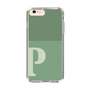 Slim Protection Case［ Original - initial two tone - P green ］