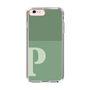 Slim Protection Case［ Original - initial two tone - P green ］