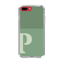 Slim Protection Case［ Original - initial two tone - P green ］