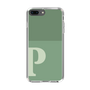 Slim Protection Case［ Original - initial two tone - P green ］