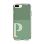 Slim Protection Case［ Original - initial two tone - P green ］