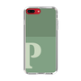 Slim Protection Case［ Original - initial two tone - P green ］