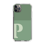 Slim Protection Case［ Original - initial two tone - P green ］