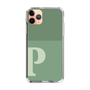 Slim Protection Case［ Original - initial two tone - P green ］