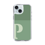 Slim Protection Case［ Original - initial two tone - P green ］