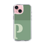 Slim Protection Case［ Original - initial two tone - P green ］