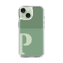 Slim Protection Case［ Original - initial two tone - P green ］