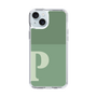 Slim Protection Case［ Original - initial two tone - P green ］