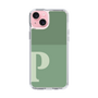 Slim Protection Case［ Original - initial two tone - P green ］