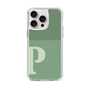 Slim Protection Case［ Original - initial two tone - P green ］