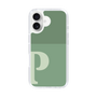 Slim Protection Case［ オリジナル - initial two tone - P green ］