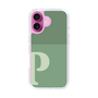 Slim Protection Case［ オリジナル - initial two tone - P green ］