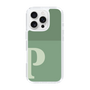 Slim Protection Case［ オリジナル - initial two tone - P green ］