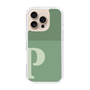 Slim Protection Case［ オリジナル - initial two tone - P green ］