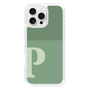 Slim Protection Case［ オリジナル - initial two tone - P green ］
