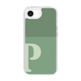 Slim Protection Case［ Original - initial two tone - P green ］