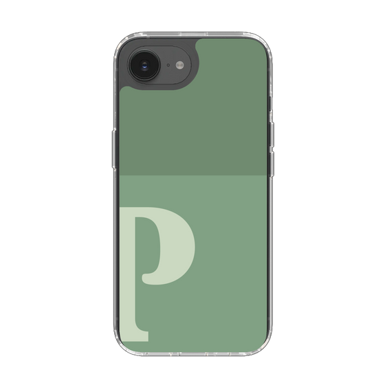 Slim Protection Case［ Original - initial two tone - P green ］