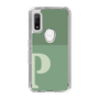 Slim Protection Case［ Original - initial two tone - P green ］