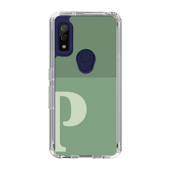 Slim Protection Case［ Original - initial two tone - P green ］