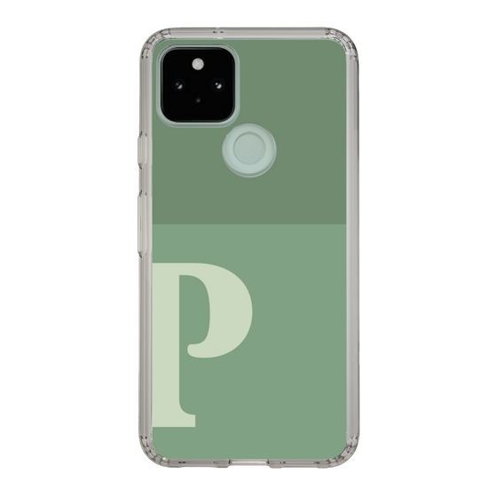 Slim Protection Case［ Original - initial two tone - P green ］