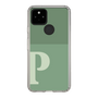 Slim Protection Case［ Original - initial two tone - P green ］