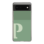 Slim Protection Case［ Original - initial two tone - P green ］