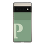 Slim Protection Case［ Original - initial two tone - P green ］