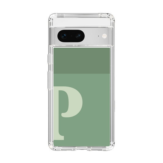 Slim Protection Case［ Original - initial two tone - P green ］