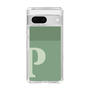 Slim Protection Case［ Original - initial two tone - P green ］