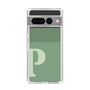 Slim Protection Case［ Original - initial two tone - P green ］