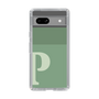 Slim Protection Case［ Original - initial two tone - P green ］