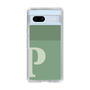 Slim Protection Case［ Original - initial two tone - P green ］