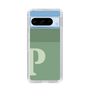 Slim Protection Case［ Original - initial two tone - P green ］