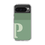 Slim Protection Case［ Original - initial two tone - P green ］
