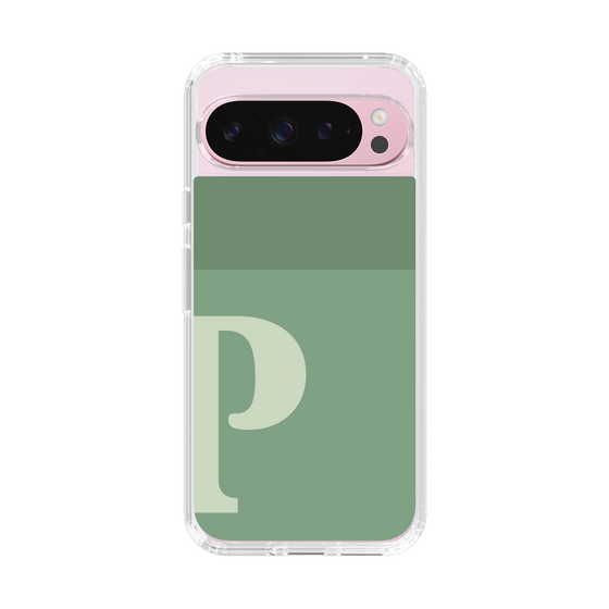 Slim Protection Case［ Original - initial two tone - P green ］